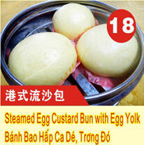 Steamed Egg Custard Bun Egg Yolk