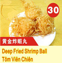 Deep Fried Shrimp Ball