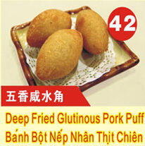 Deep Fried Glutinous Pork Puff