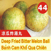 Deep Fried Bitter Melon Ball